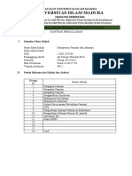 Kontrak Kuliah (Manajemen Farmasi Dan Akutansi)