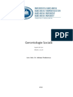 PT EXAMEN - Suport de Curs Gerontologie Sociala 1