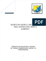 Kertas Kerja Gelanggang Bola Jaring