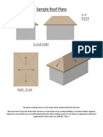 Sample - Roof Plans