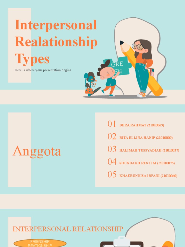 What Are The 4 Types Of Interpersonal Relationships With Examples
