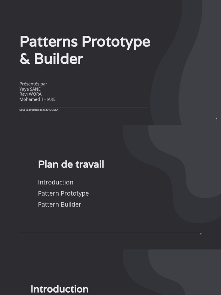 Patterns Prototype & Builder PDF | PDF | Interface (Informatique ...