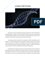 Advantages and Disadvantages of DNA Technology