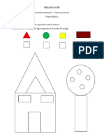 Fisa de Lucru Figuri Geometrice