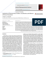 Lamination of Pharmaceutical Tablets