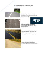 Pavement Markings and Traffic Signs for Safe Driving