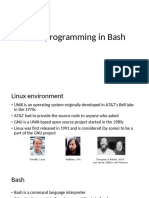 Basic Programming in Bash PDF