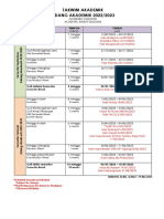 (Senat Ke-43) 2022 - 2023 - Takwim Akademik - Academic Calendar