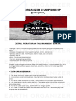Detail Peraturan Tournament Earth