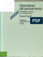 Rogoff - Aprendices Del Pensamiento. El Desarrollo Cognitivo en El Contexto Social