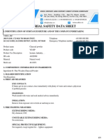 MSDS Charcoal Powder PDF