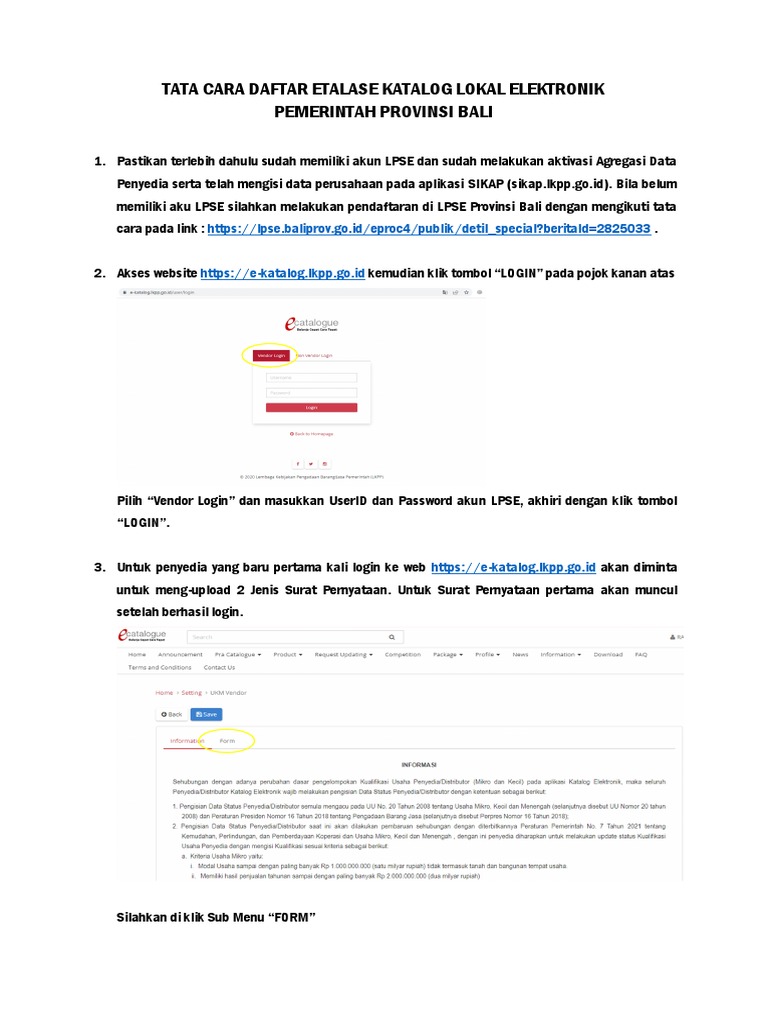 01 Tata Cara Daftar Etalase Katalog Lokal Provinsi Bali Pdf