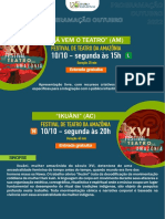 2022 - 10 - 10 - Programacao Externa Outubro Com Sinopses - Teatro Amazonas