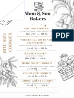 Mom & Son Bakers Menu PDF