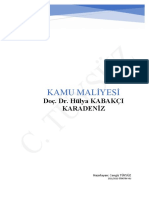 Kamu Maliyesi-1 PDF