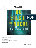 Análisis de No salgas de noche, novela de Stacy Willingham