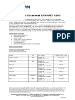 RAMAPET R180 - Technical Datasheet