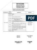 Rundown Acara Pelantikan Tahun 2023 PDF