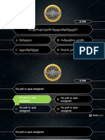Who Wants To Be A Millionaire - Template by SlideLizard