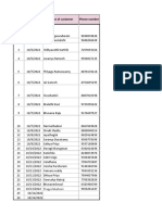 Pitching Sheet