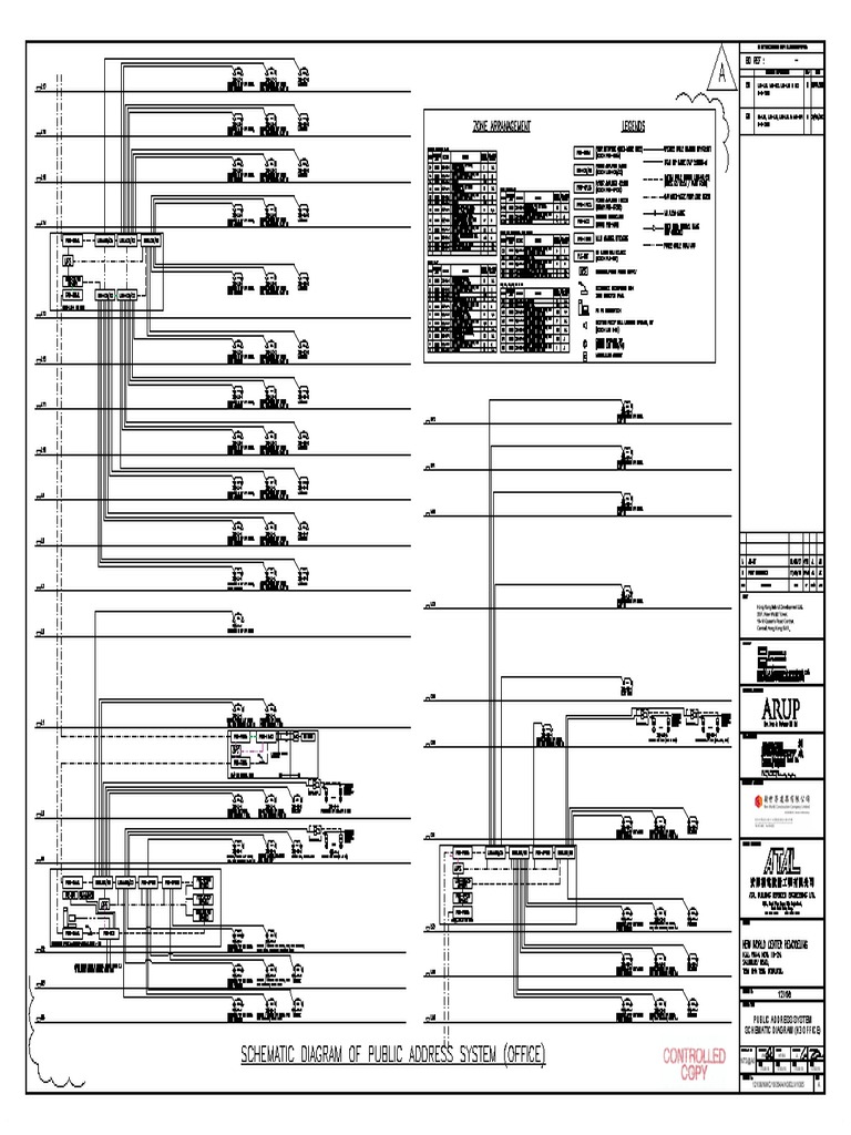 H3 Office NWCH3 H3 ELV 1005 Public Address System Schematic