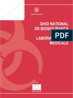 MINISTERUL SĂNĂTĂŢII GHID NAŢIONAL DE BIOSIGURANŢĂ PENTRU LABORATOARELE MEDICALE.pdf