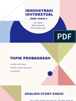 Demonstrasi Kontekstual PPDP T5