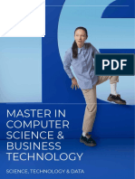 Master in Computer Science Business Technology PDF