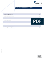 Consultant Registration Form