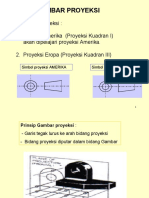 Gambae Proyeksi