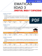 Unidades de longitud, masa y capacidad