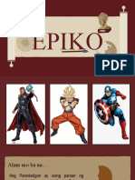 I Am Sharing 'Epiko - Quarter 3 Filipino 10' With You