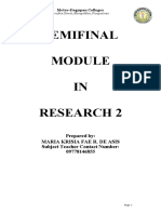 RESEARCH 2 - Module 3