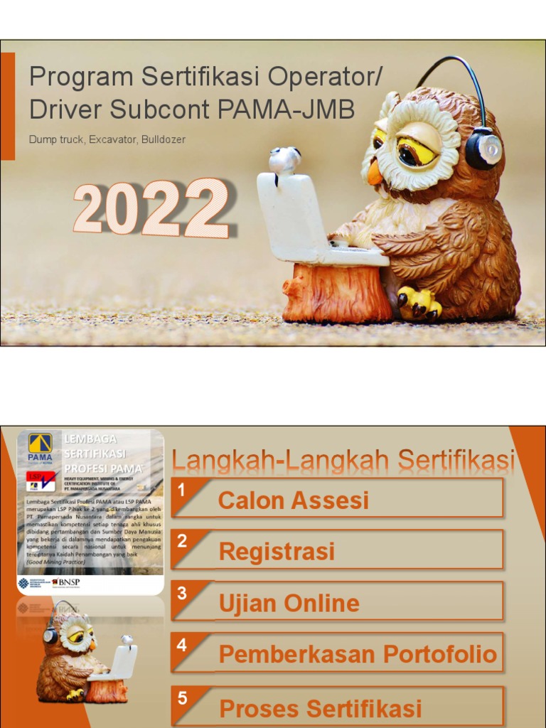Sertifikasi Subcont BAYA 2022 | PDF