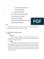 Hasil Analisis STP - Branding & Differentation Kel.2 - IMC PDF