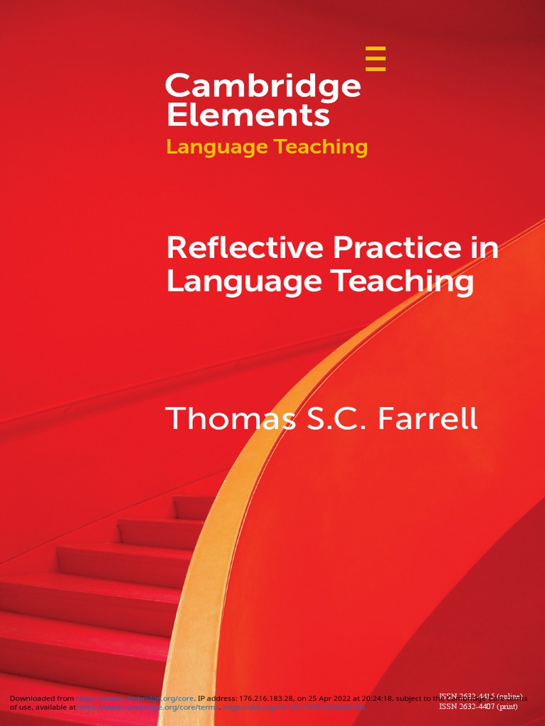 Reflective Practice in Language Teaching - Thomas Farrell | PDF ...