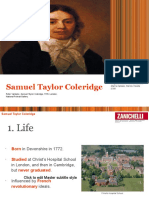 Samuel Taylor Coleridge: Poet, Critic and Philosopher