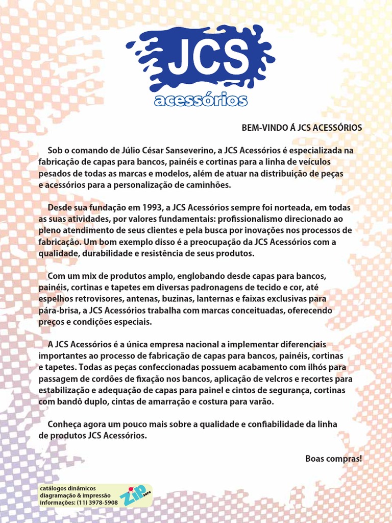 Catalogo Jcs PDF | PDF