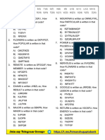 Coding and Decoding-1 by Himanshu Sir PDF