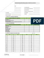 Recepción de Materia Prima