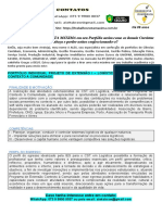PORTFÓLIO INDIVIDUAL PROJETO DE EXTENSÃO I – LOGÍSTICA 2023 - PROGRAMA DE CONTEXTO À COMUNIDADE.