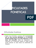 10 - Dificultades Foneticas