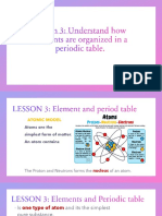 Lesson 3 Elements and Periodic Table PDF