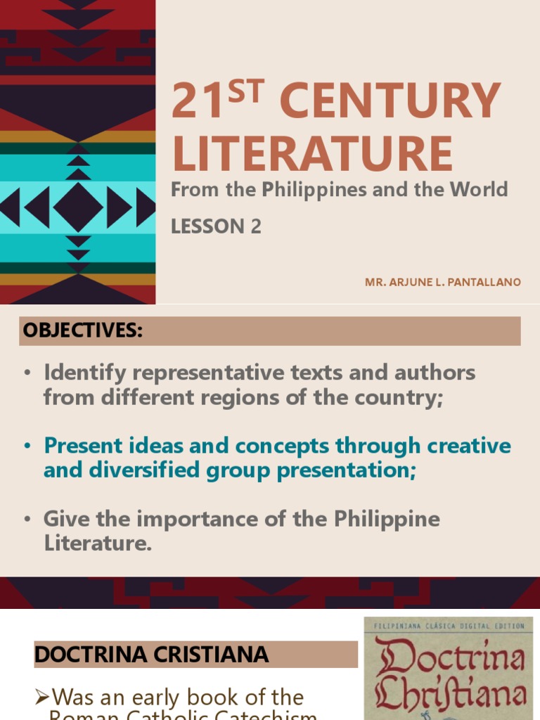Philippine 21st Century Literary Voices | PDF | Philippines