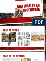 Materiales en Ingeniería: Ing. Anghela Rojas M