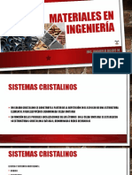 Materiales en Ingeniería: Ing. Anghela Rojas M
