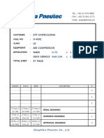 Air compressor installation and alignment guide