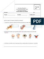 Examen de Conocimiento Del Medio Bloque 2 Formato Nuevo 2023 PDF