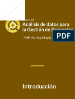 Analisis de Datos para Gestion de Proyectos