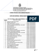 Lista de Espera Administracao PDF